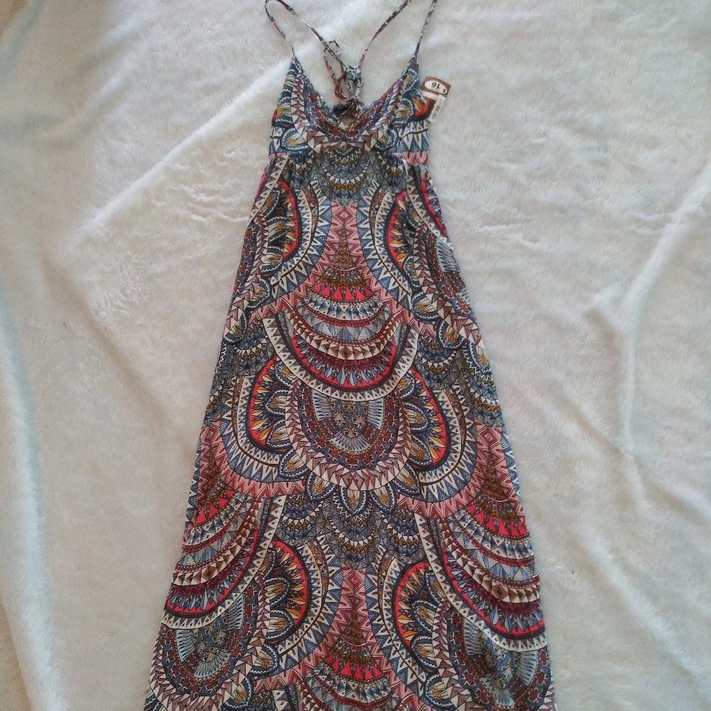 New | Billabong | Halter Style Maxi Dress | S/P